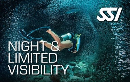 SSI Night Diving and Limited Visibility - Yösukellus ja rajoitettu näkyvyys